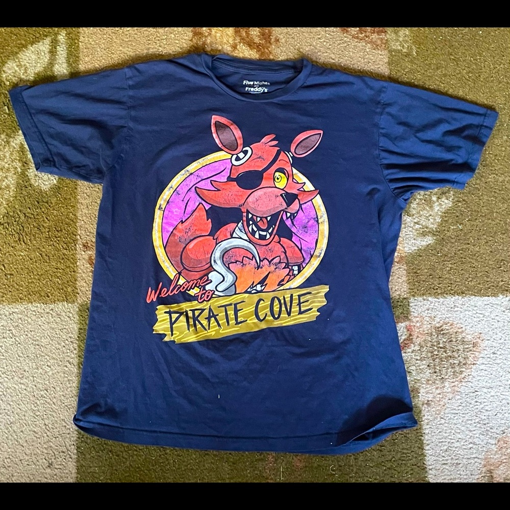 FNAF five nights at freddy’s foxy shirt